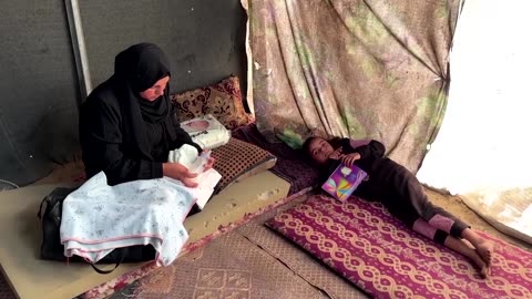 Displaced Gaza newborn freezes to death as winter grips the enclave