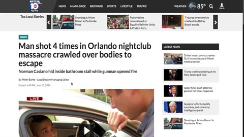 Orlando Pulse Nightclub Hoax - 1 Year Anniversary BOMBSHELL! norman casiano NOW Only Shot Twice!