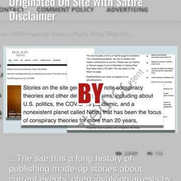 Fact Check: Story About Arrest Of USDA Inspector General Phyllis Fong Origin: Site Labeled Satire