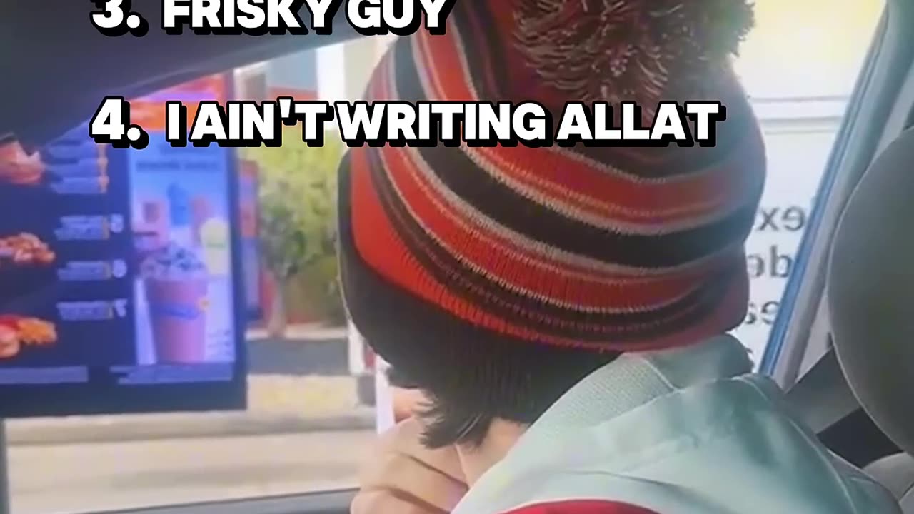 Top 4 Drive thru funniest moments #shorts #funny #ranking