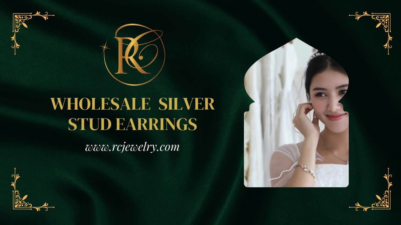 Wholesale Sterling Silver Stud Earrings - www.rcjewelry.com