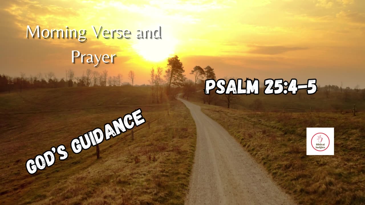 START Your Day with POWERFUL Morning Verse and Prayer! GOD'S GUIDANCE #morningprayers #devotion