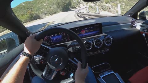 2024 Mercedes-AMG CLA 35 4Matic - POV Canyon Drive (Binaural Audio)