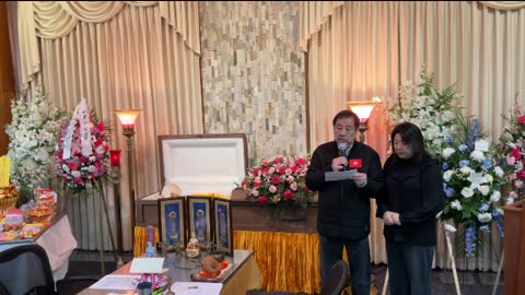 Wong, Ho Lin funeral and religious service on 2/27/25 - Eulogy