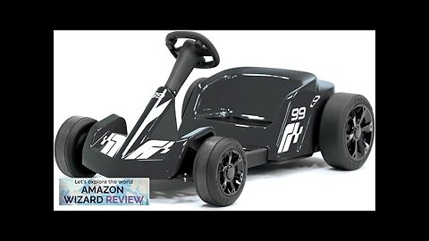 12V Asphalt Racer Go Kart Battery Powered Ride-on High Speed Mode (5 Review