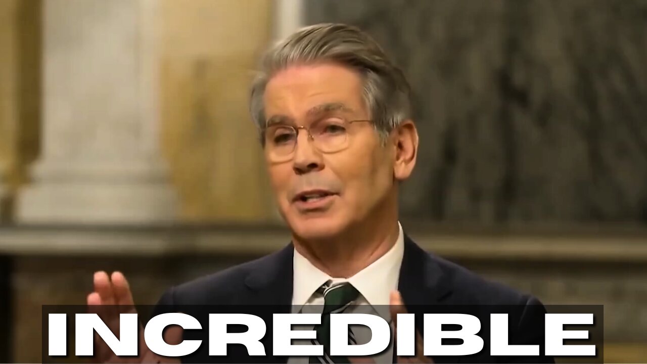 Secretary Of The Treasury Bessent Stuns Reporter On Elon Musk's DOGE