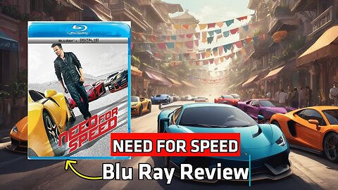 Need For Speed Blu Ray Unboxing and Review
