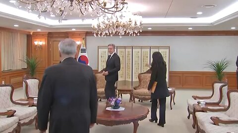 Blinken meets South Korean acting leader Choi Sang-mok in Seoul