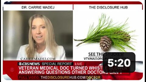 Dr 'Carrie Madej': Pine Needle Tea?