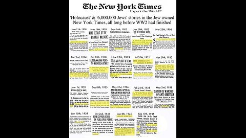 The phrase "6 million" was used countless times in Jewish Newspapers from 1865 to 1945.