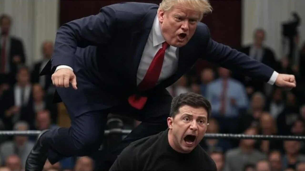 The Epic JD Vance And President Trump Thump Of Zelensky (WWE Version)