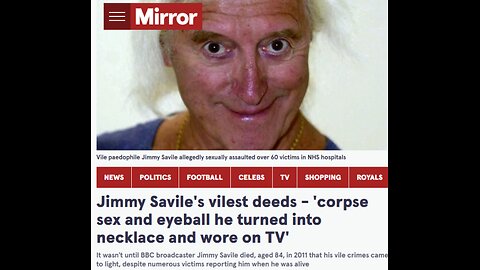 Pedophile Jimmy Savile abused over 500 kids & had SEX with DEAD BODIES!