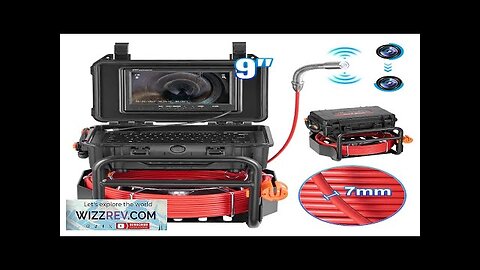 VEVOR Sewer Camera 98 ft/30m Self-Leveling Drain Camera with 512Hz Transmitter Review