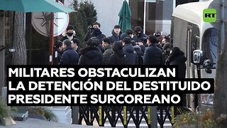 Militares obstaculizan la detención del destituido presidente surcoreano