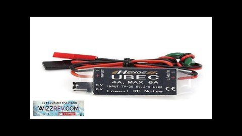 HENGE UBEC 6V 6A 2-6S Lipo NiMh Battery Switch Mode BEC Review