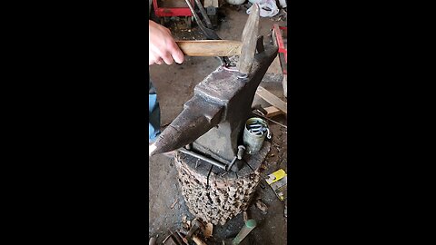 forging an S hook