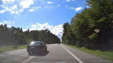 Wyprzedzanie na linii ciągłej i powierzchni wyłączonej