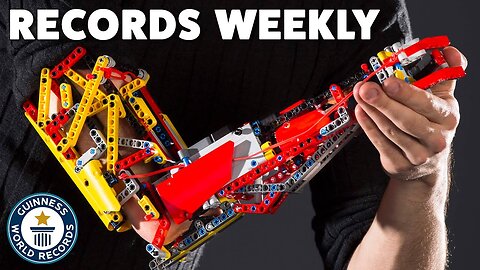 Can You Make Arms Out Of LEGO_ _ Records Weekly - Guinness World Records