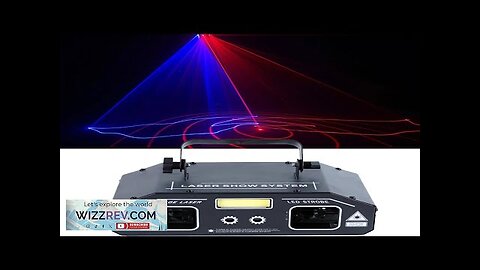 3 IN 1 Dj Disco Laser Patterns Beam Scanner Strobe LED Effect Review