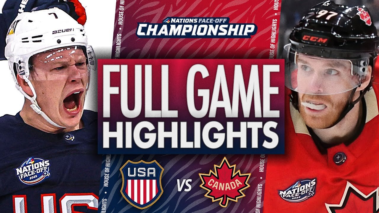 USA vs Canada - Epic Clash at 4 Nations Face-OFF CHAMPIONSHIP 2025!