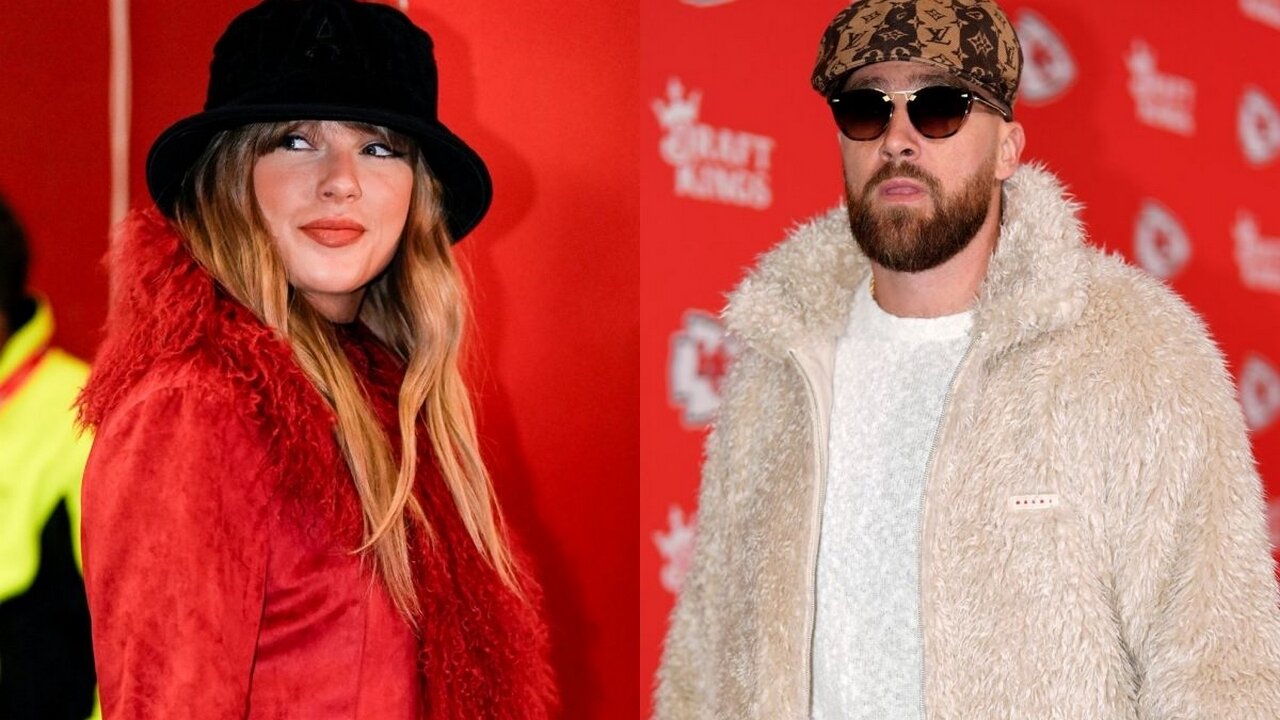 "Travis Kelce Talks Taylor Swift and NFL Playoffs"