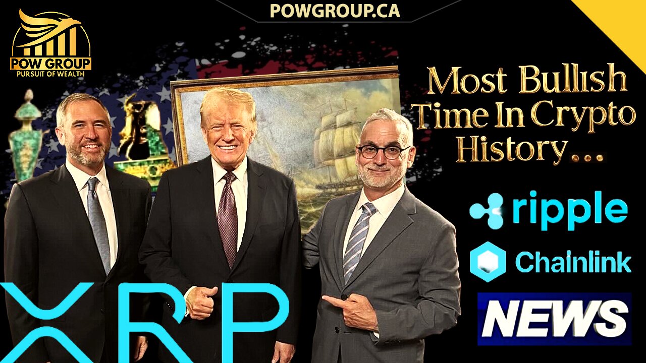 XRP: The Most Bullish Time In Crypto History... XRP ETF "Soon" & Chainlink Partnership News