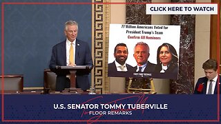 Senator Tuberville Speaks in Support of RFK Jr, Tulsi Gabbard, and Kash Patel