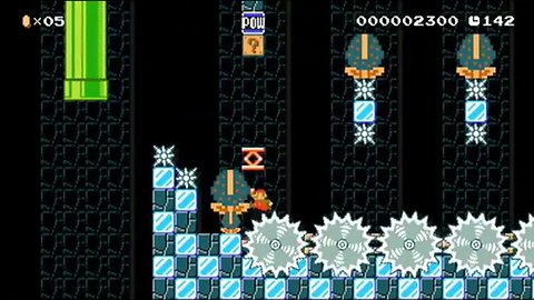 Let's Play Super Mario Maker Part 26: I hate winter