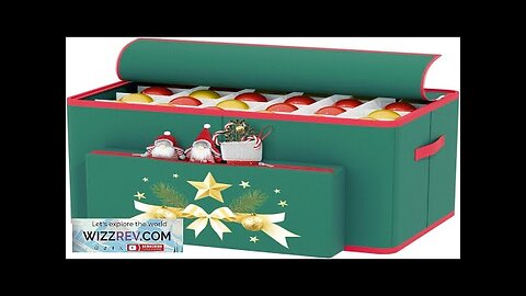 Ornament Storage Box for Christmas Ornaments Large Christmas Ornament Storage Box Review