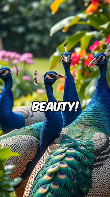 Peacock Facts and Beauty