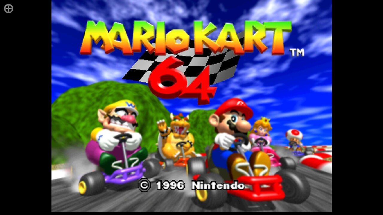 Mario Kart 64 Character selection Luigi