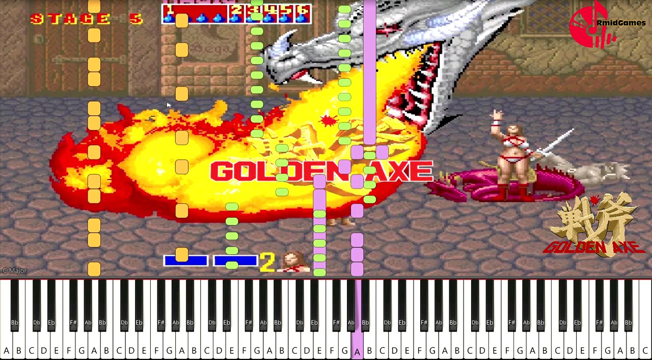 Golden Axe - Battle Field MIDI SOUND