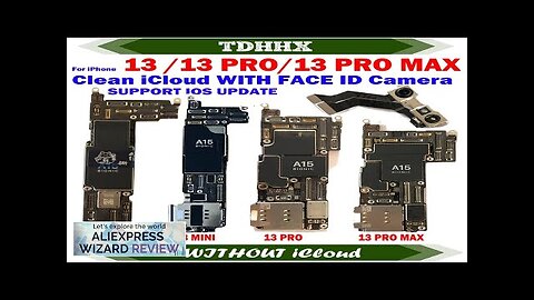 Free Shipping Main Logic Board For iPhone 13 Pro Max Motherboard Review