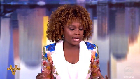 This An Audition Tape? Karine Jean-Pierre Shares Her NOT-So-Deep Thoughts On 'The View'