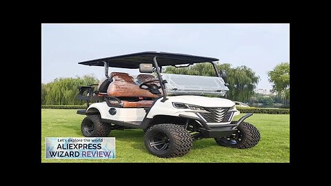 2024 New High Quality Golf Car 60V 72V Lithium Battery Four-Whee Vehicle Review