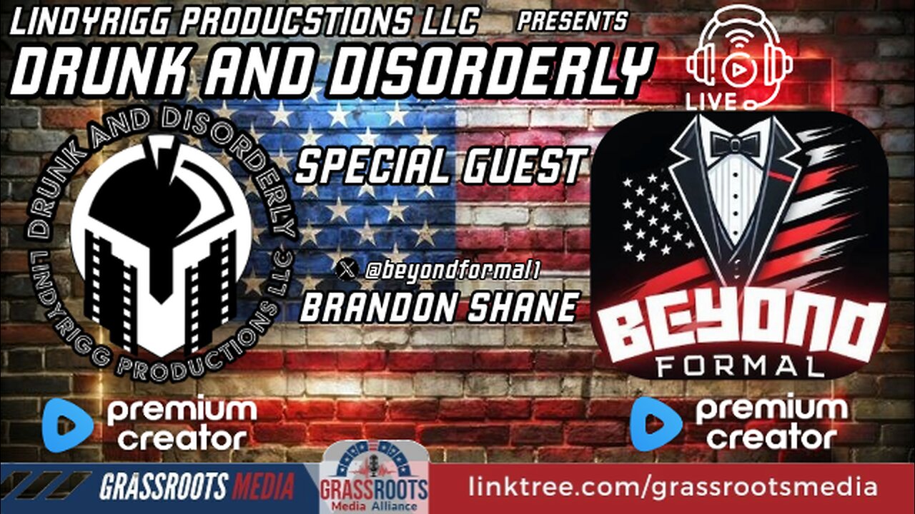 Drunk and Disorderly Live W/ Special Guest Brandon Shane(Beyond Formal)