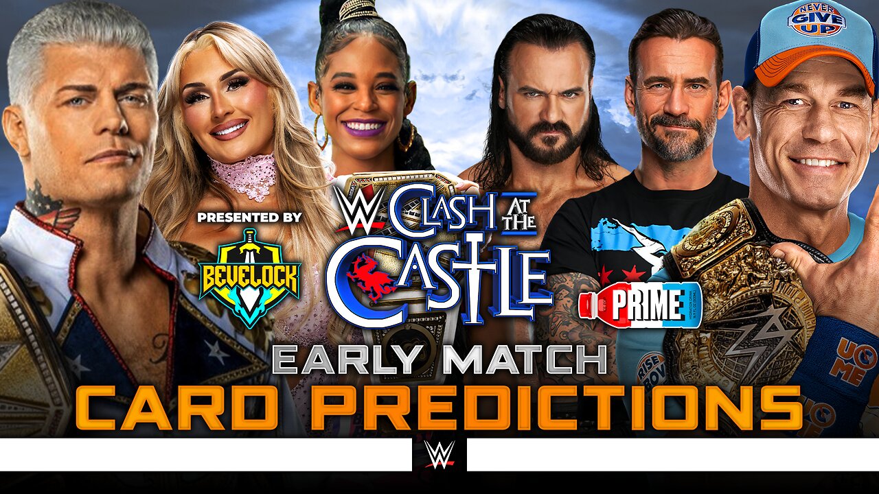 WWE Clash at the Castle 2025 - Match Card Predictions | Bevelock