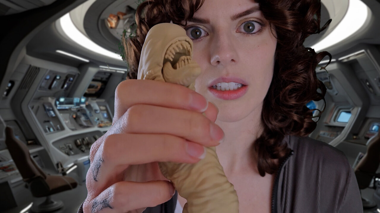 ASMR Alien: Ripley Roleplay w/ Chestburster Fidget | Bonus Scene from Part 1 | Horror