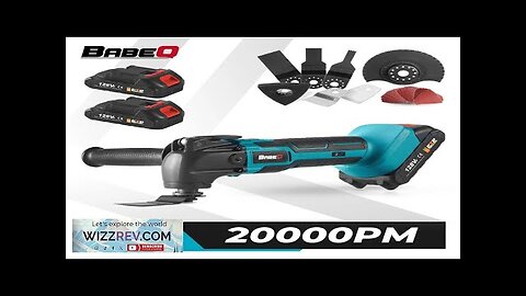 18V Cordless Oscillating Multi Function Tool Electric Saw Trimmer/Shovel/Cutting Machine Review