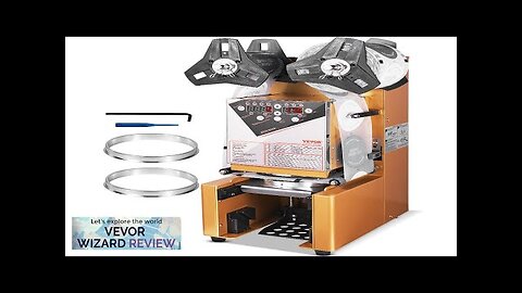 VEVOR Fully Automatic Cup Sealing Machine 500-650 Cups/H Cup Sealer Machine Review