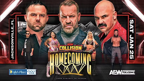 AEW Collision Homecoming Results 25th January 2025