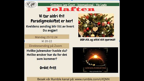 24.12.24 JOLEKVELDEN