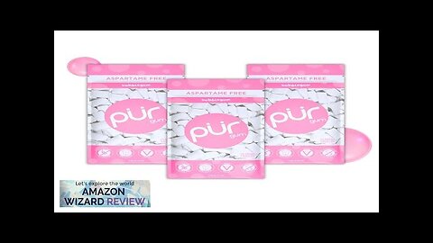 PUR Gum | Aspartame Free Chewing Gum | 100% Xylitol | Natural Review