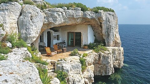 I Challenge You to Live Here! The Enchantment of a White Cave House A Unique Retreat Like No Other