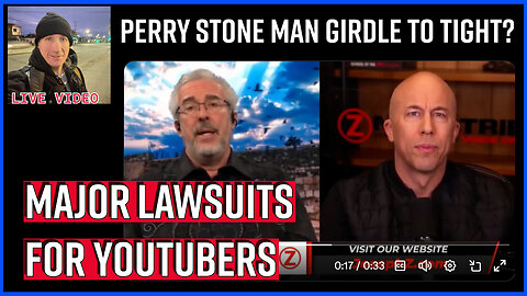 Is Perry Stone Man's girdle too tight? Youtubers going to jail!!!