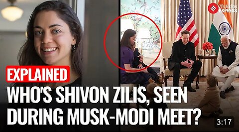 Elon Musk, Partner Shivon Zilis, and Kids Meet PM Modi in Washington