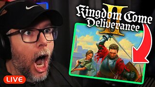 🔴LIVE - SILVERFOX TRIES KINGDOM COME DELIVERANCE 2