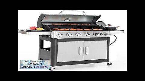 Sophia & William 6-Burner Propane Gas BBQ Grill with Side Burner Review