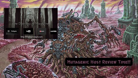 Memento Mori /Dry Cough/ Gurgling Gore- Mutagenic Host - The Diseased Machine -Video Review