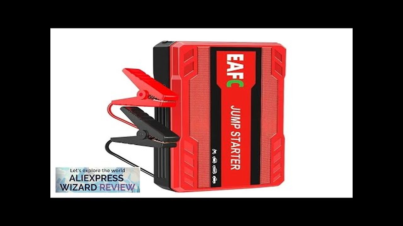 12000mAh 600A Car Jump Starter Power Bank 12V Portable Car Battery Booster Review